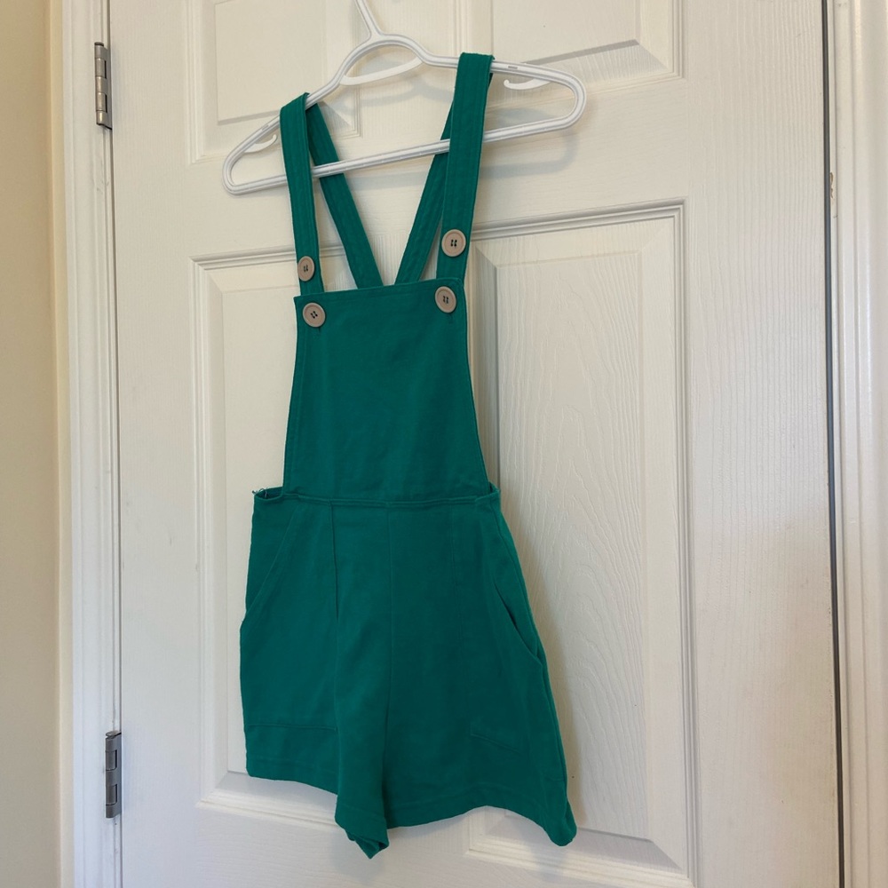American Apparel Overall Shorts